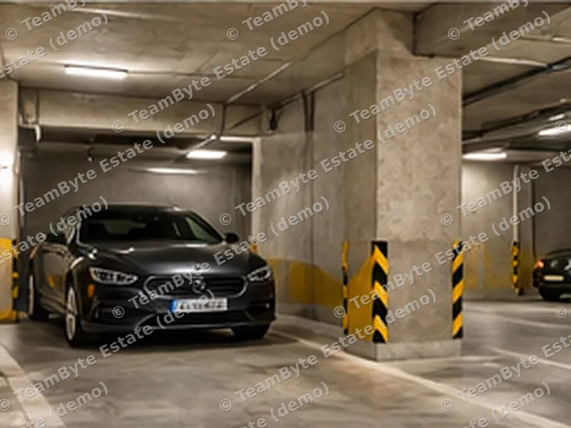 Underground garage in Blloku