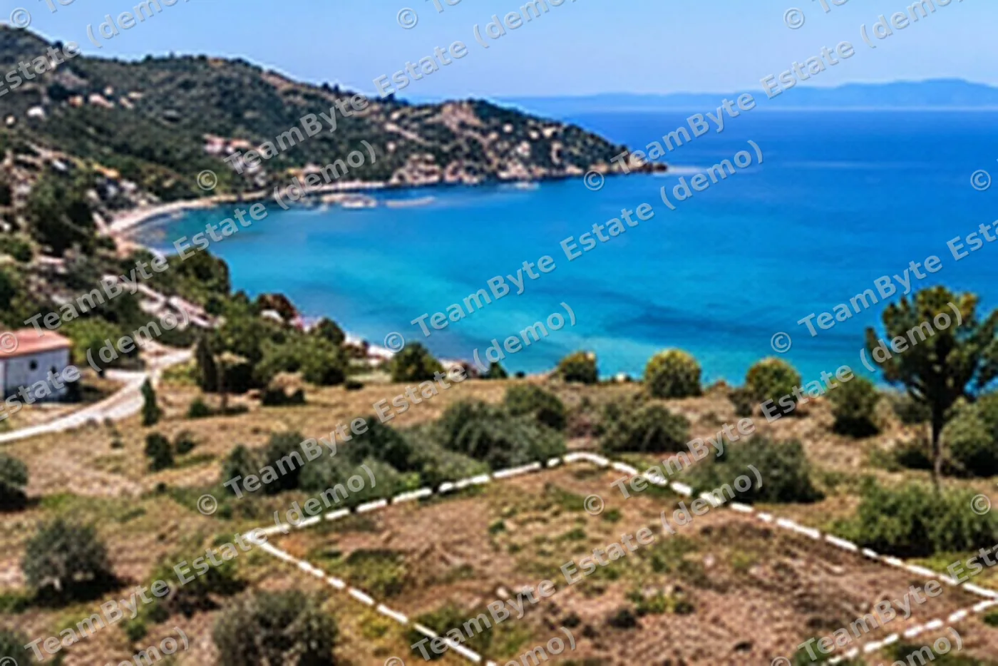 Sea-view building plot in Saranda – 1
